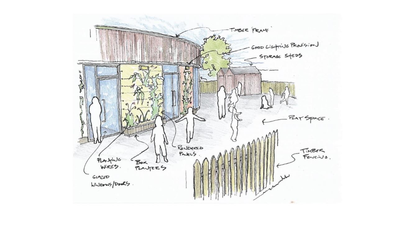 Sketch – Rud Sawers Architects, Devon